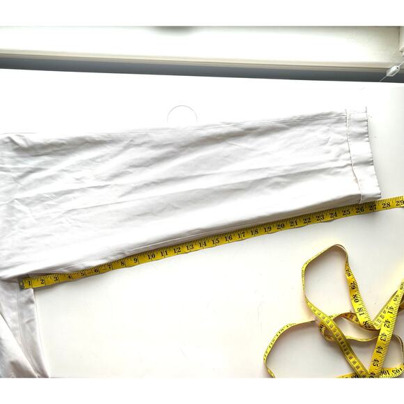 J Crew Khakis, Stone Cuffed Chinos, Tan Straight Leg Pants, Women’s Size 10 - Picture 7 of 7